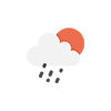 Illustration météo : Forte pluie