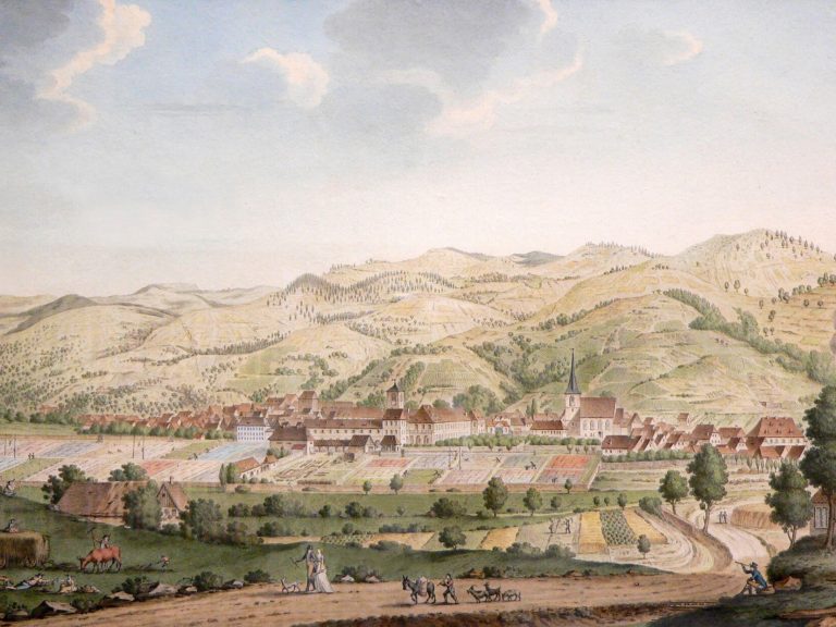 munster en 1809 dessin henry lebert