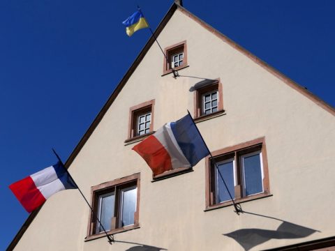 Mairie drapeau UK